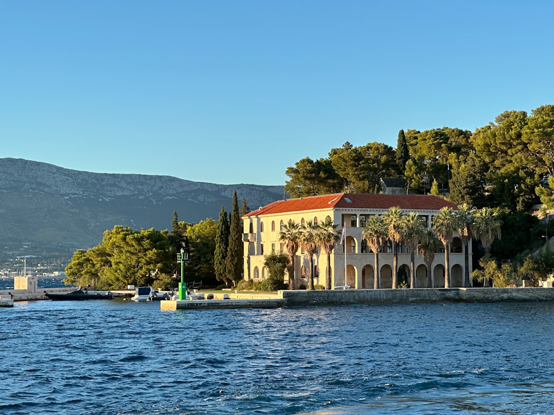 Diocletian Palace Croatia evening
