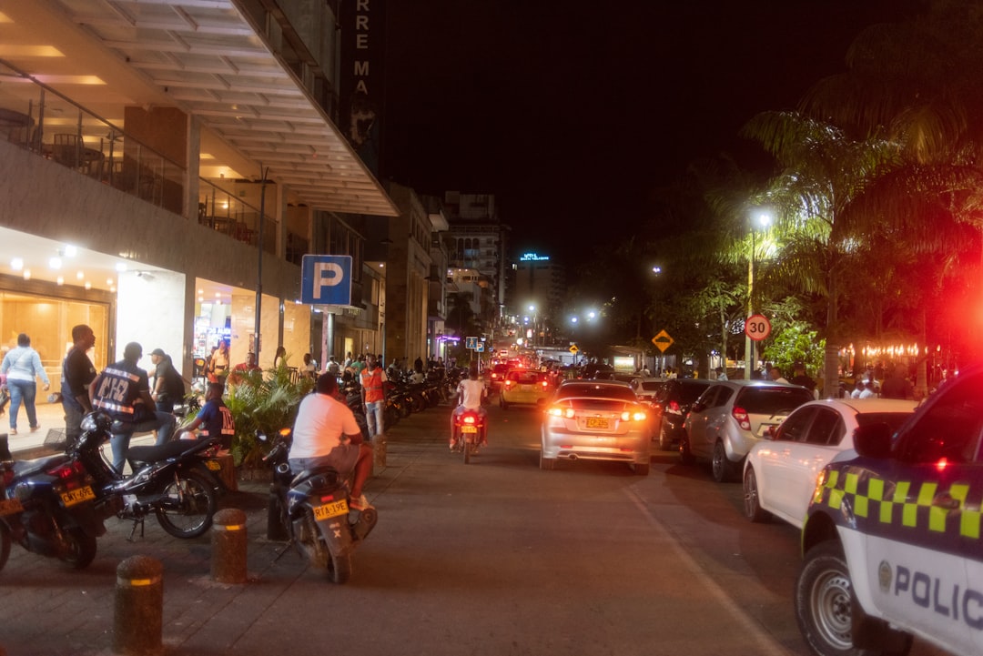 Laureles Colombia street nightlife
