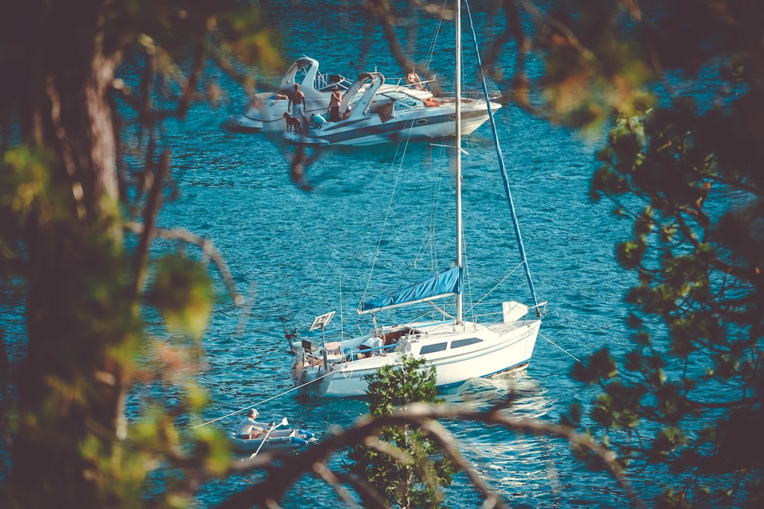 tropical boat party lake water