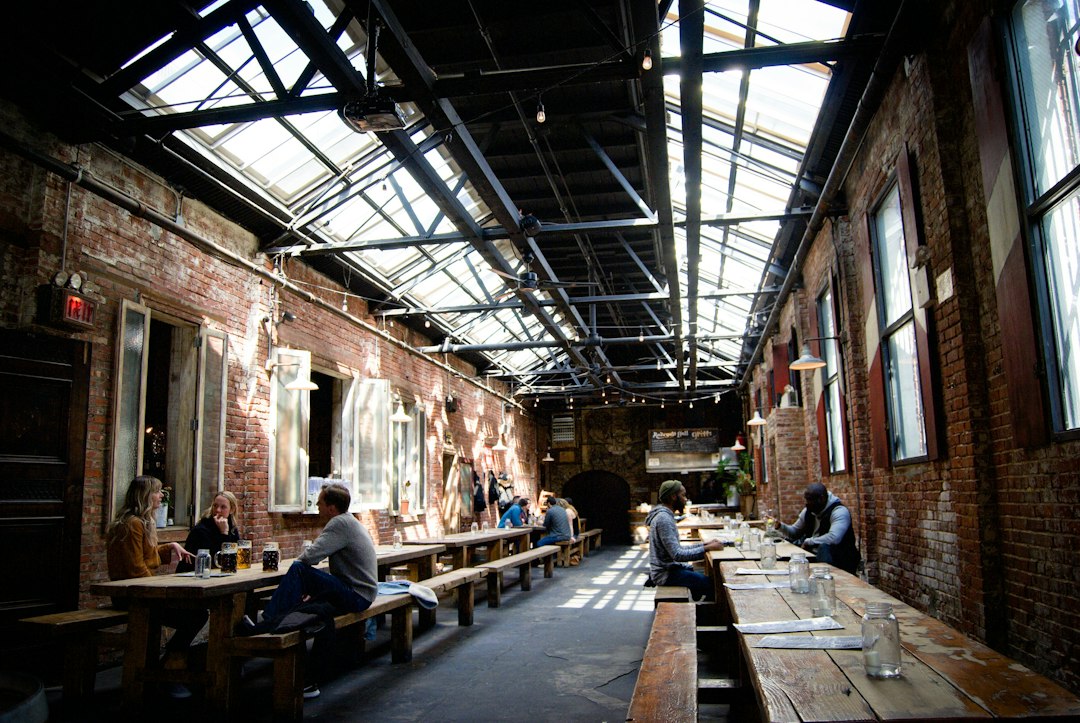German beer hall interior