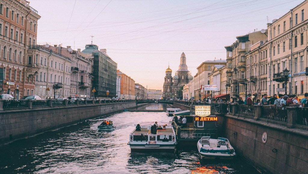 Canal in St. Petersburg