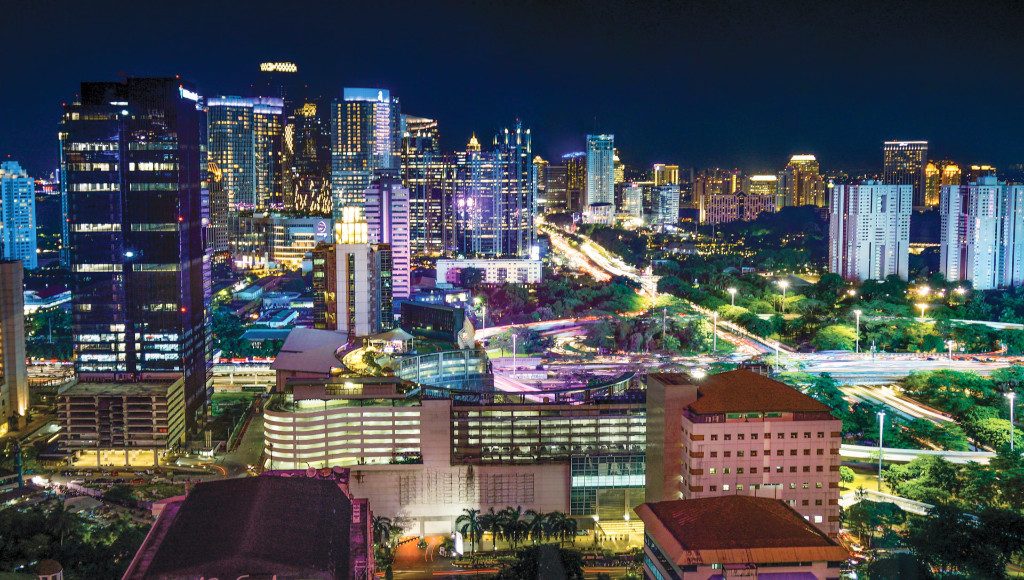 Jakarta City at Night