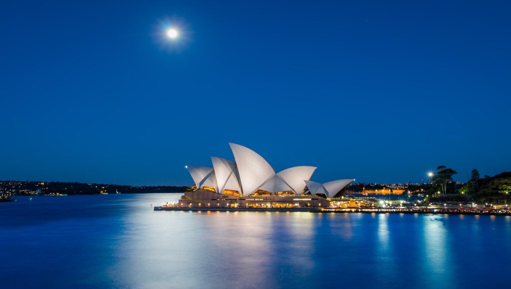 Sydney Opera House at Night